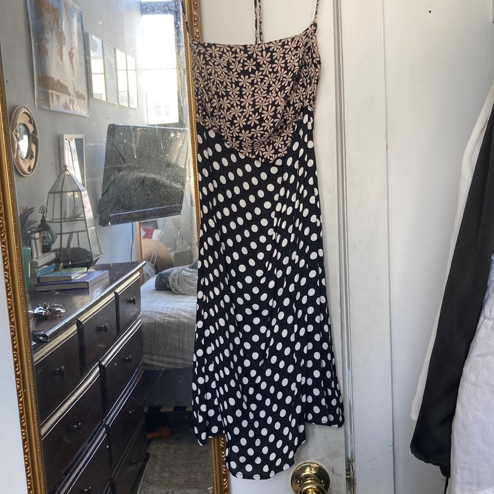 Super adorable backless asos dress